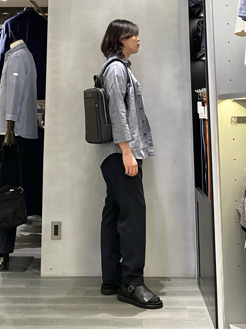nishiさんの「TAKEO KIKUCHI｜」を使ったコーディネート