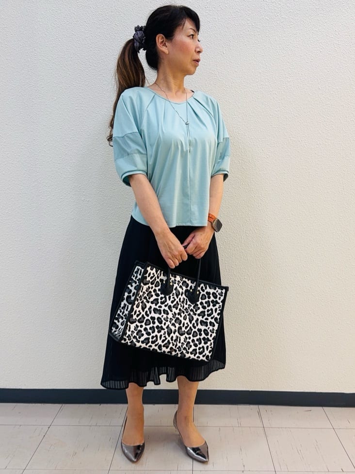 ⭐︎Eimi⭐︎さんの「Reflect｜◆【マシンウォッシュ可】キレイめラグランスリーブジャージ」を使ったコーディネート