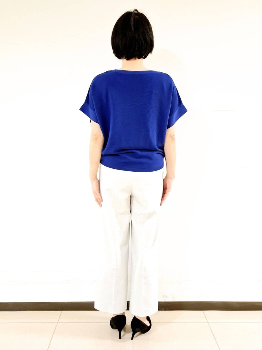 ねぎさんの「UNTITLED｜◆【清涼感/洗濯機洗い可】オックス クロップドワイドパンツ」を使ったコーディネート