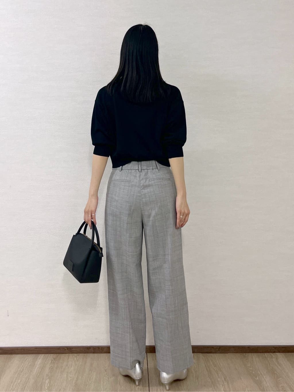 sachikoさんの「OPAQUE.CLIP｜コットンリブキャミソール【洗濯機洗い可】」を使ったコーディネート