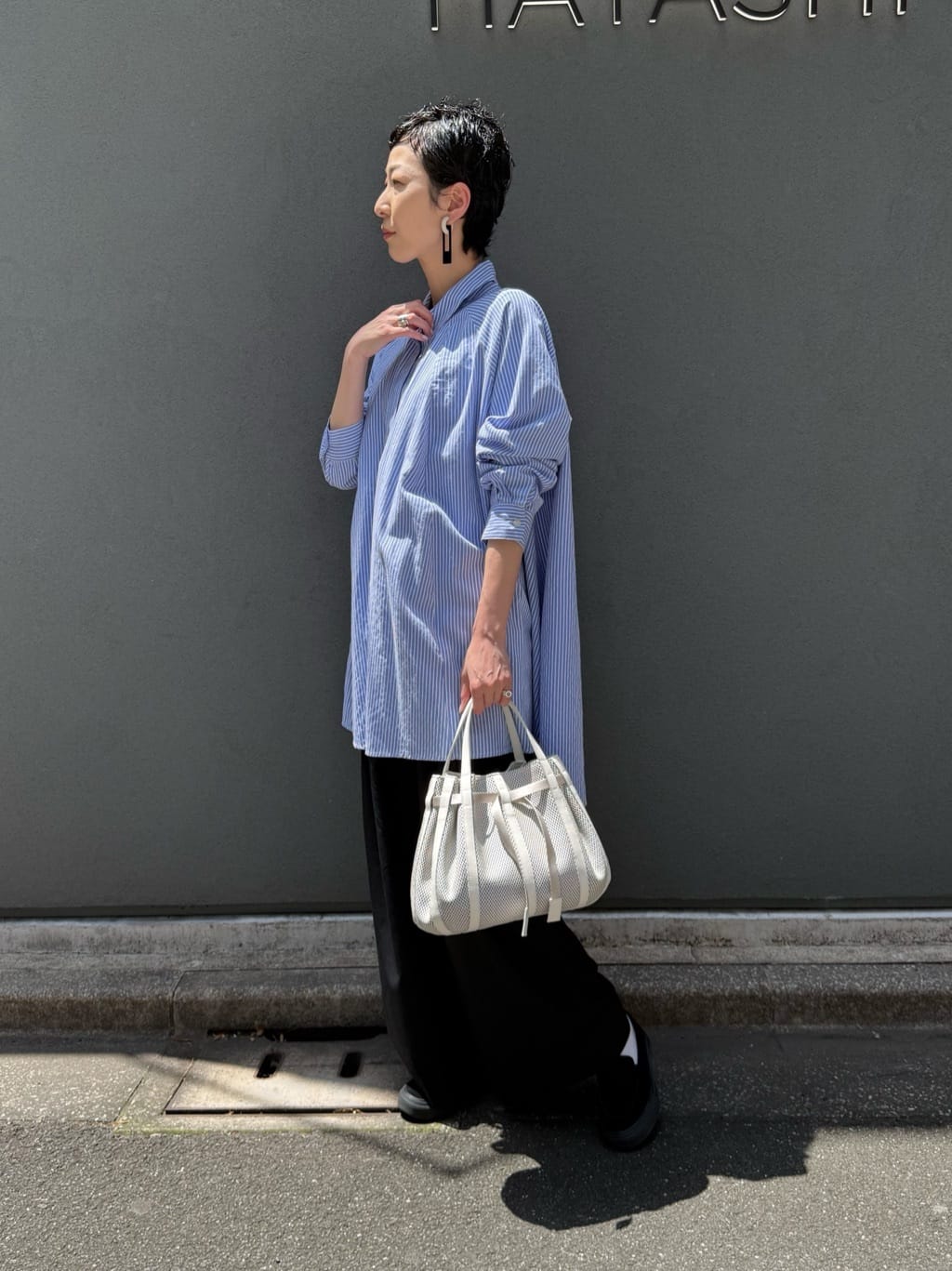 Kさんの「HIROKO HAYASHI｜PANIER（パニエ） ハンドバッグ」を使ったコーディネート