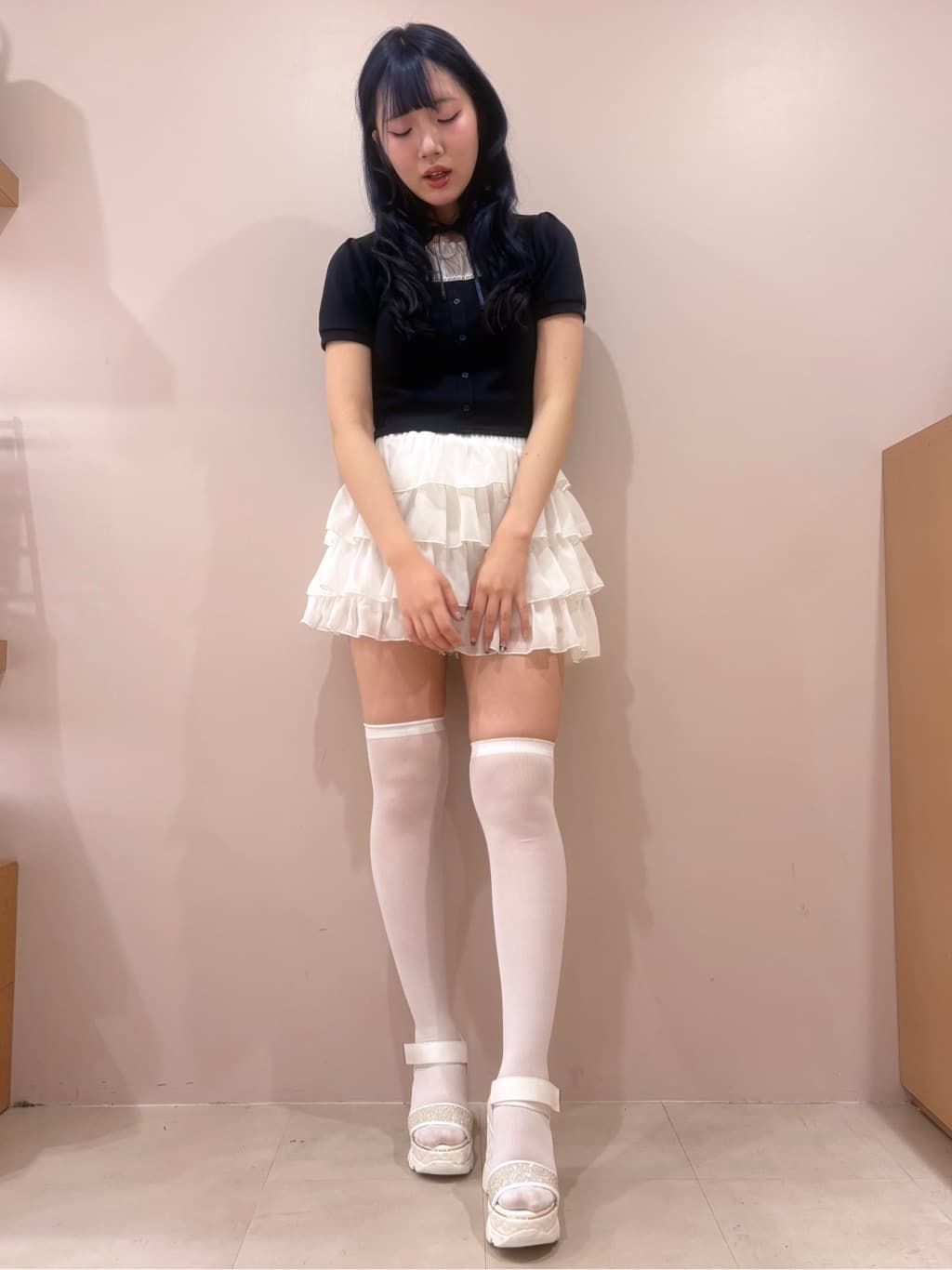 ❤︎HIME❤︎さんの「ESPERANZA｜キルティングウェッジソールスポサン」を使ったコーディネート