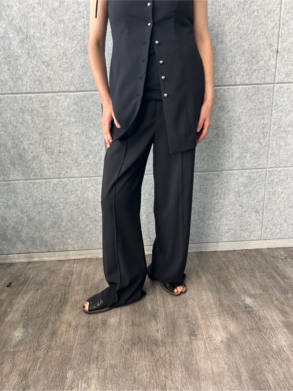 yukoさんの「CODE A｜french twill easy trouser」を使ったコーディネート