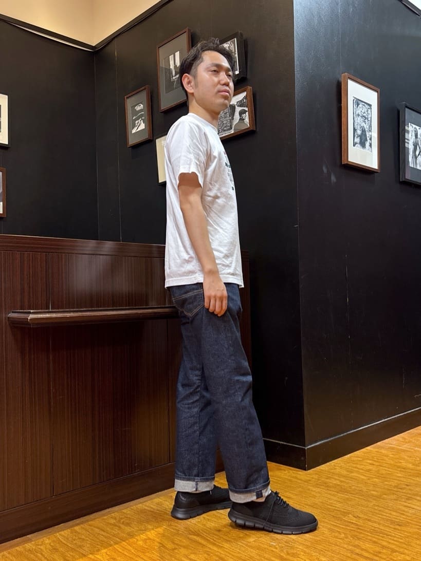 KEIさんの「TAKEO KIKUCHI｜【抗菌防臭】COOL DOTS（R）ドビープリント ジャケット」を使ったコーディネート