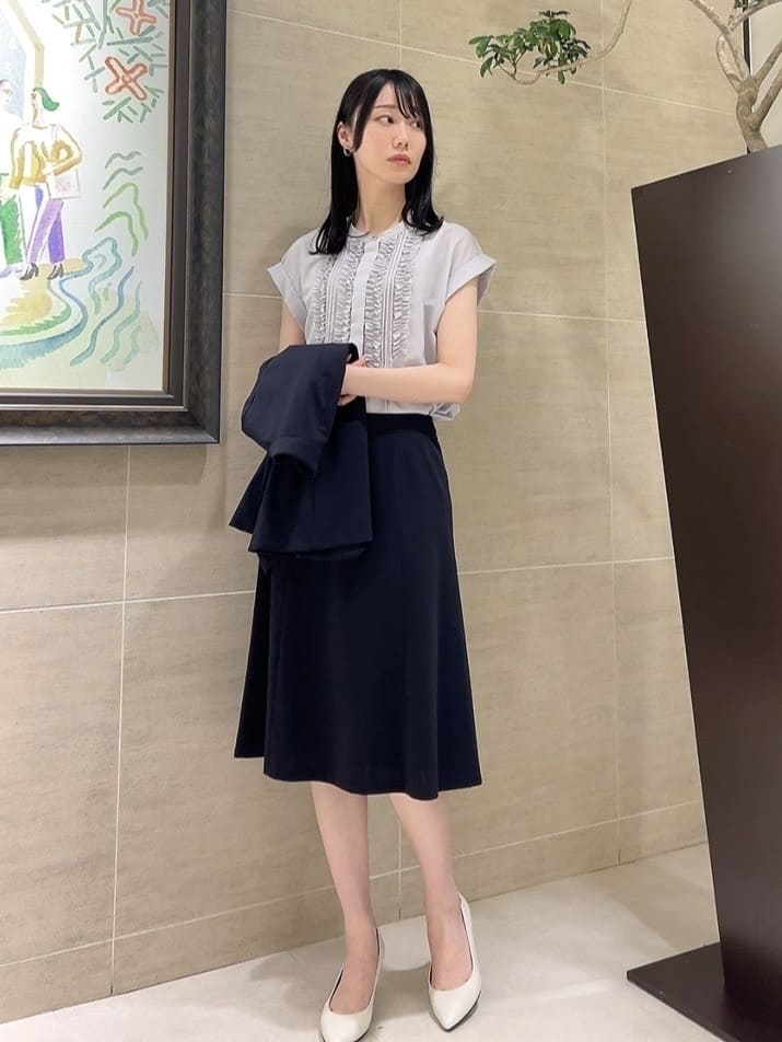 sechiさんの「UNTITLED｜【日本製・本革】Comfit Dresser Pumps（コンフィットドレッサーパンプス）」を使ったコーディネート