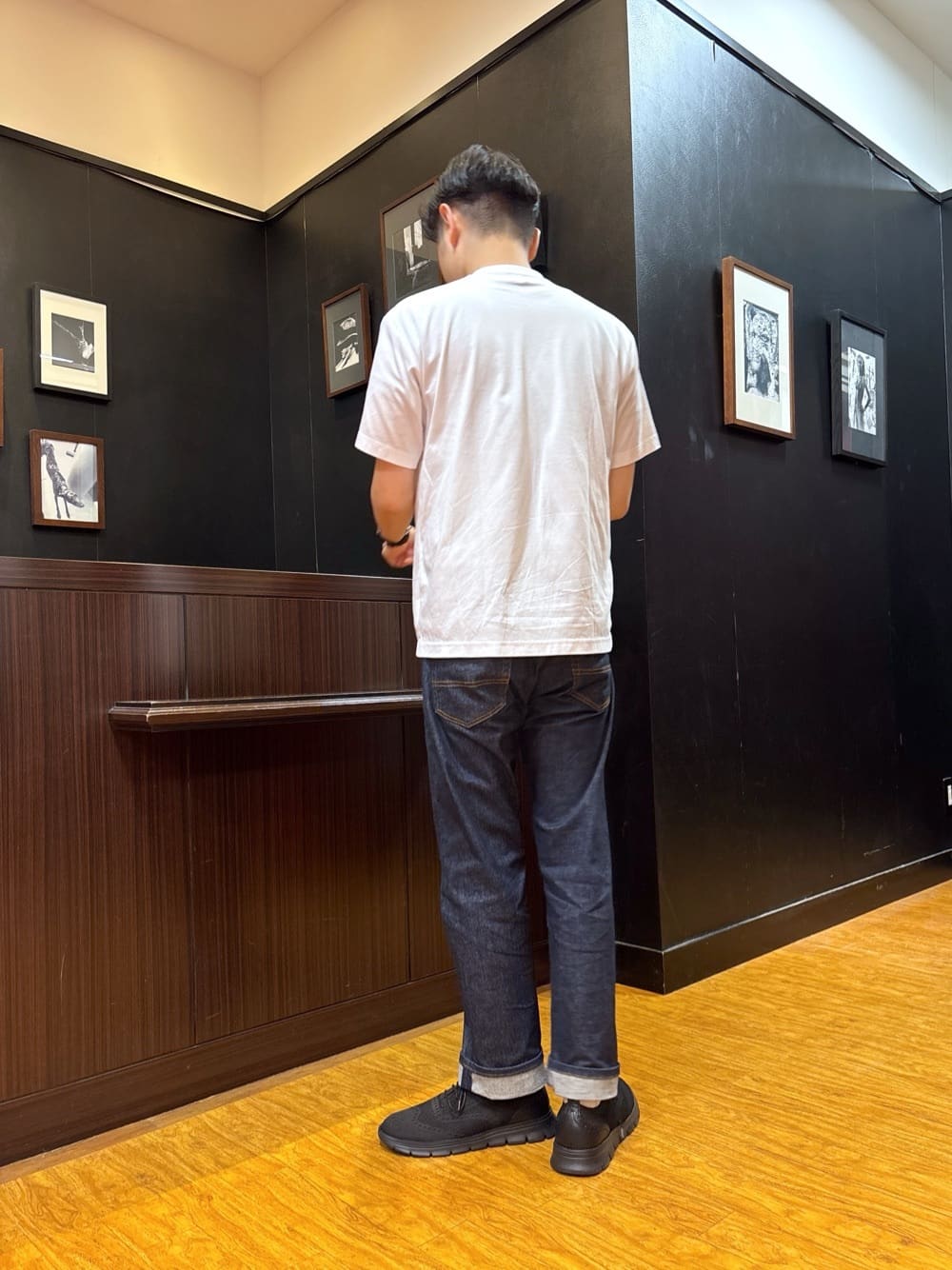 KEIさんの「TAKEO KIKUCHI｜【抗菌防臭】COOL DOTS（R）ドビープリント ジャケット」を使ったコーディネート