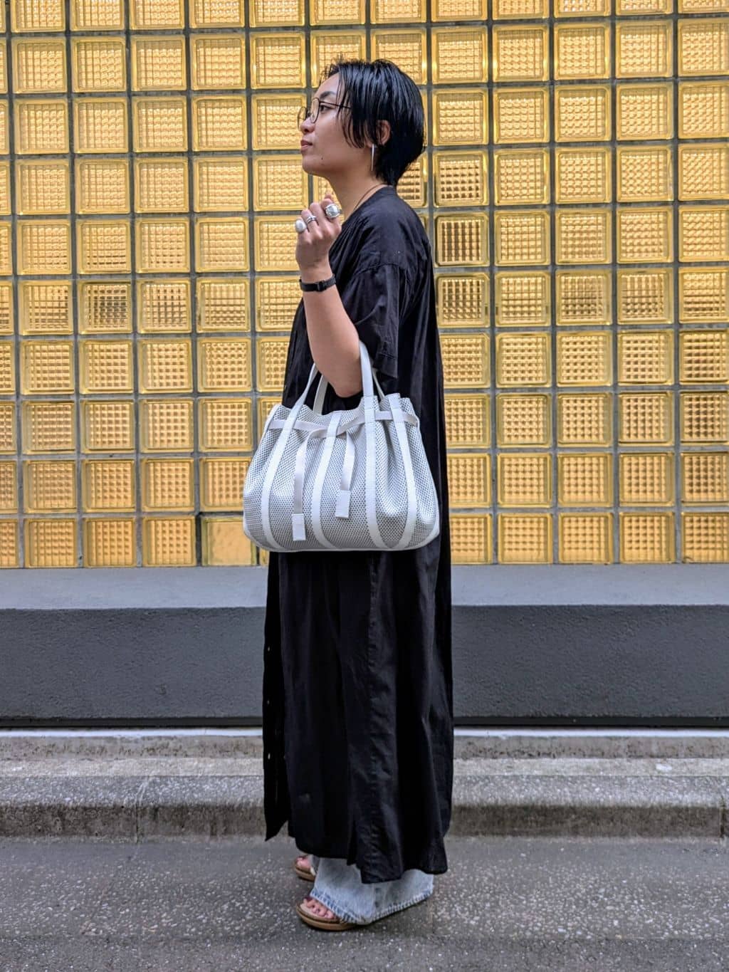 MTさんの「HIROKO HAYASHI｜PANIER（パニエ） ハンドバッグ」を使ったコーディネート