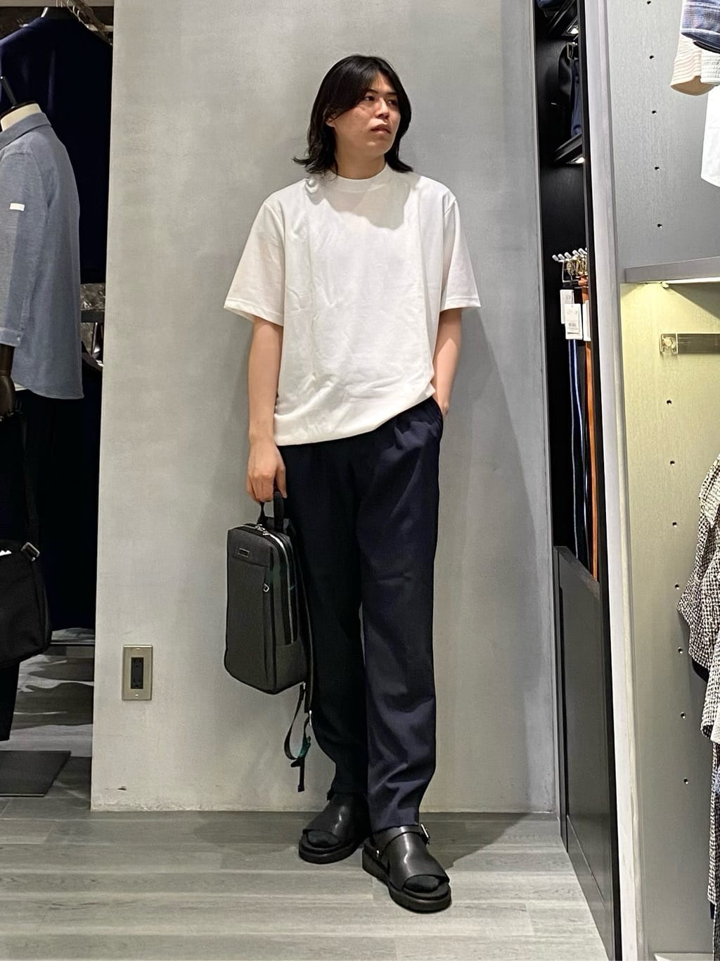 nishiさんの「TAKEO KIKUCHI｜」を使ったコーディネート