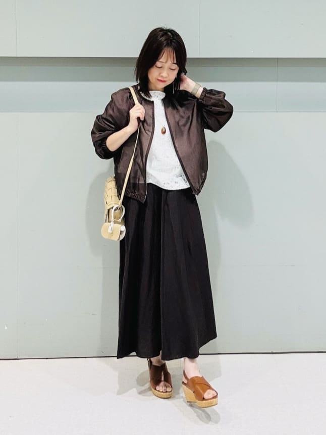 makiさんの「UNTITLED｜コットンテレコタンクトップ」を使ったコーディネート