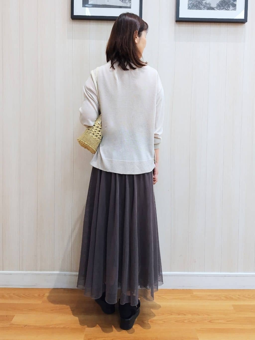 yseさんの「SHOO･LA･RUE｜◆雑材ミニショルダーバッグ」を使ったコーディネート