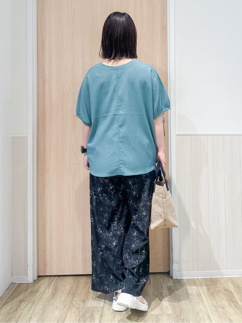 mimoさんの「SHOO･LA･RUE｜◆ニットスニーカーサンダル」を使ったコーディネート