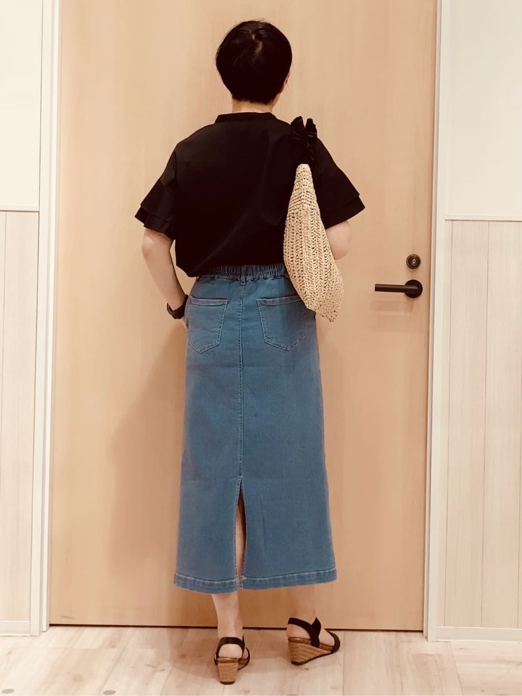 ノンさんの「SHOO･LA･RUE｜◆【高レビュー/累計販売35万足突破】片手ではけるサンダル シューダル 25SS」を使ったコーディネート