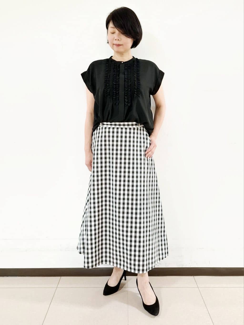 ねぎさんの「UNTITLED｜」を使ったコーディネート