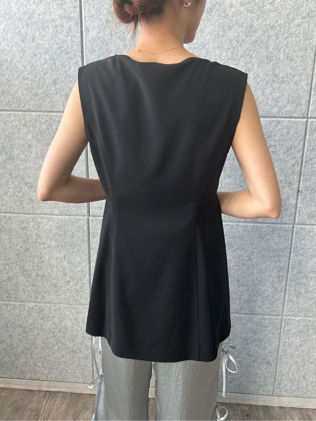 harunaさんの「CODE A｜ribbon easy pants」を使ったコーディネート