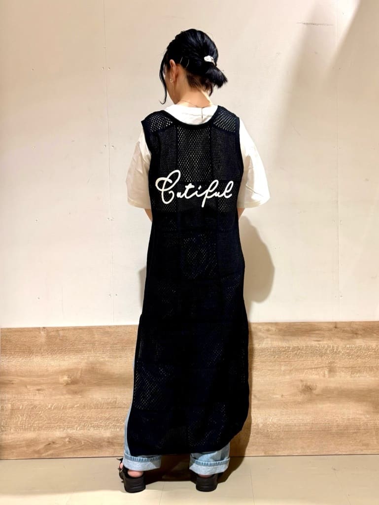 すずさんの「SHOO･LA･RUE｜◆【選べる4柄】コットンプリントロゴTシャツ」を使ったコーディネート