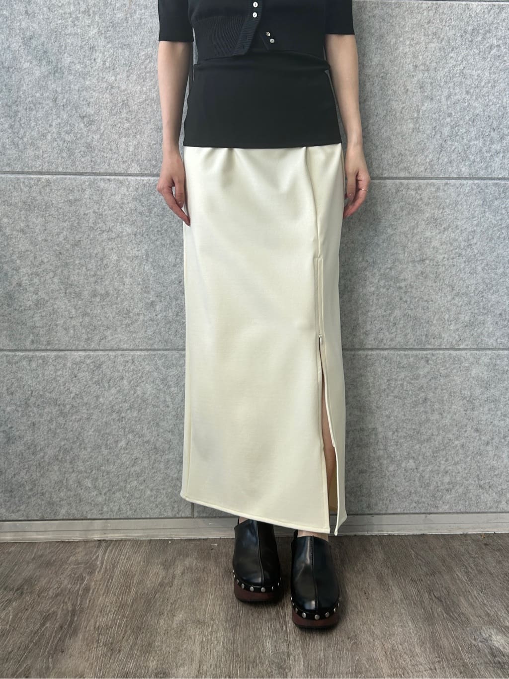 harunaさんの「CODE A｜【Cup-in】design cut camisole」を使ったコーディネート