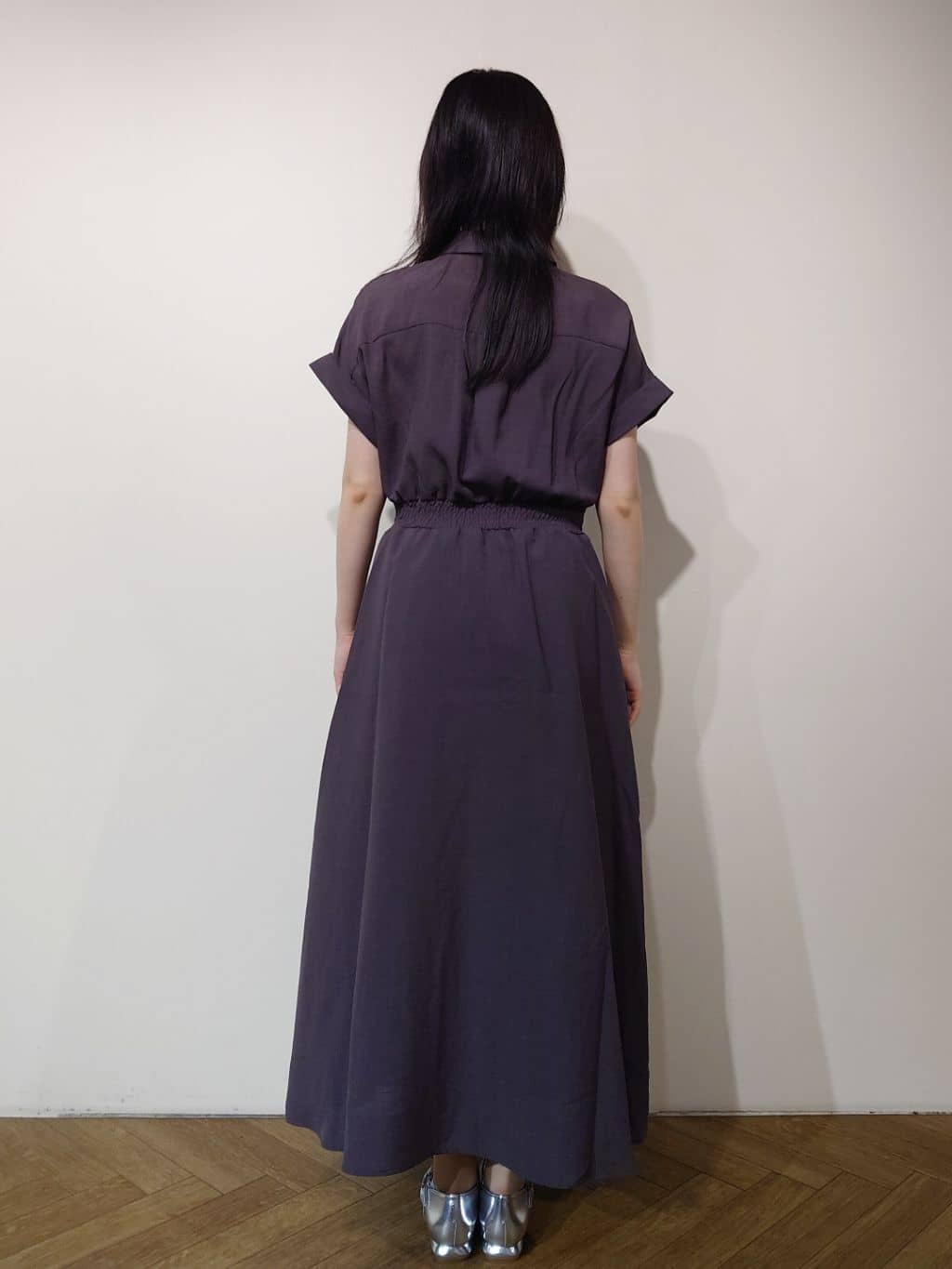 Uさんの「OPAQUE.CLIP｜◆リネンライクシャツワンピース【洗濯機洗い可／吸水速乾／接触冷感】」を使ったコーディネート
