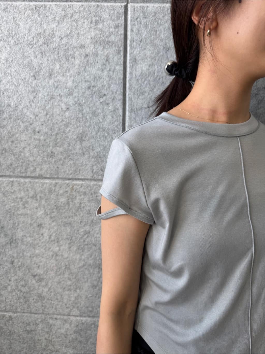 uchi__yamaさんの「CODE A｜compact edge tee」を使ったコーディネート