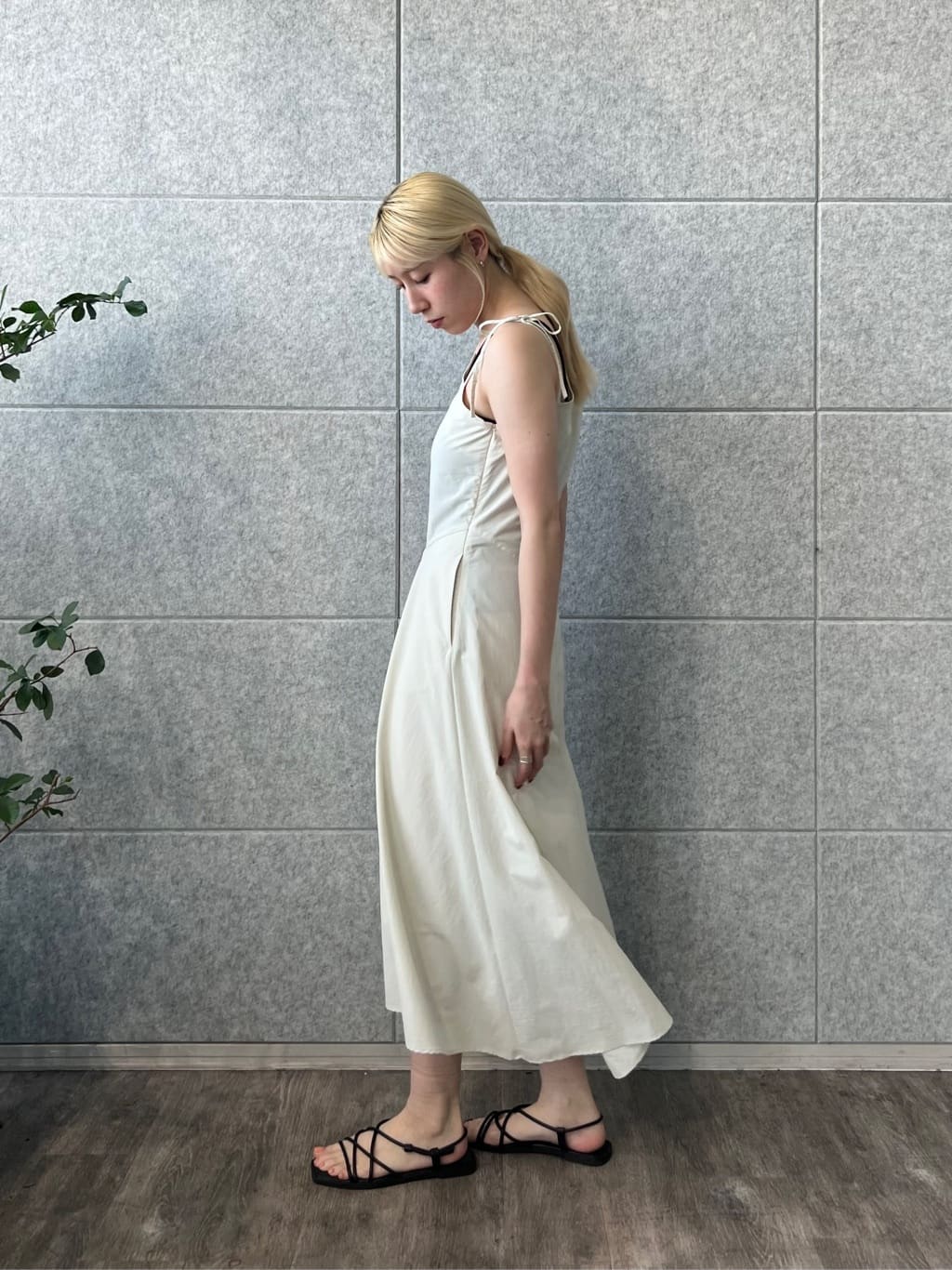 honoka Aさんの「CODE A｜asymmetry ribbon one－piece」を使ったコーディネート