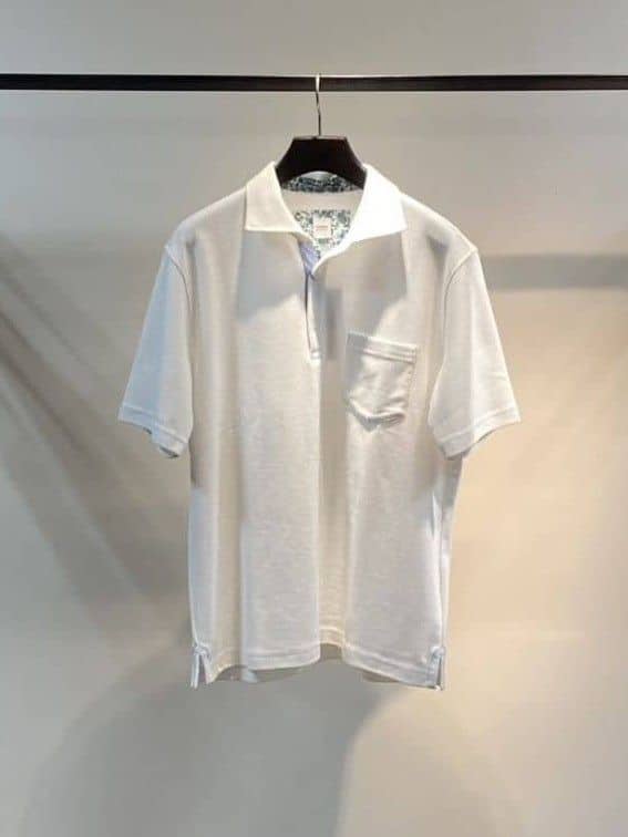 あまえびさんの「TAKEO KIKUCHI｜【抗菌防臭／9色5サイズ展開】ハニカムメランジ ポロシャツ」を使ったコーディネート