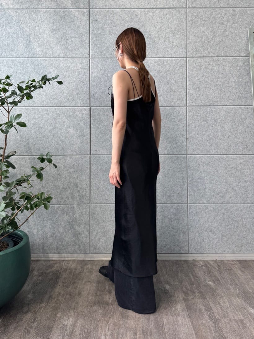 designer yukaさんの「CODE A｜ribbon cami dress」を使ったコーディネート