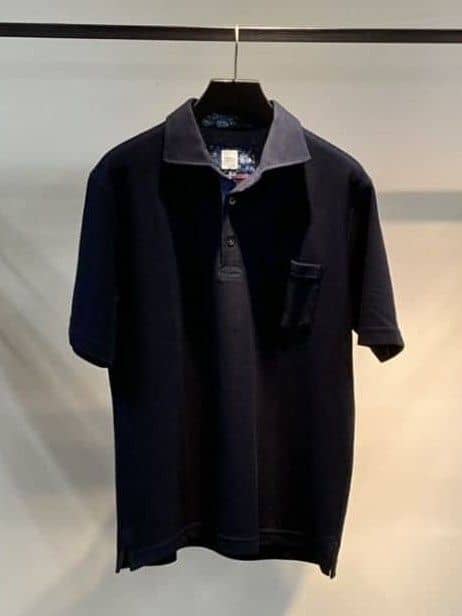 あまえびさんの「TAKEO KIKUCHI｜【抗菌防臭／9色5サイズ展開】ハニカムメランジ ポロシャツ」を使ったコーディネート