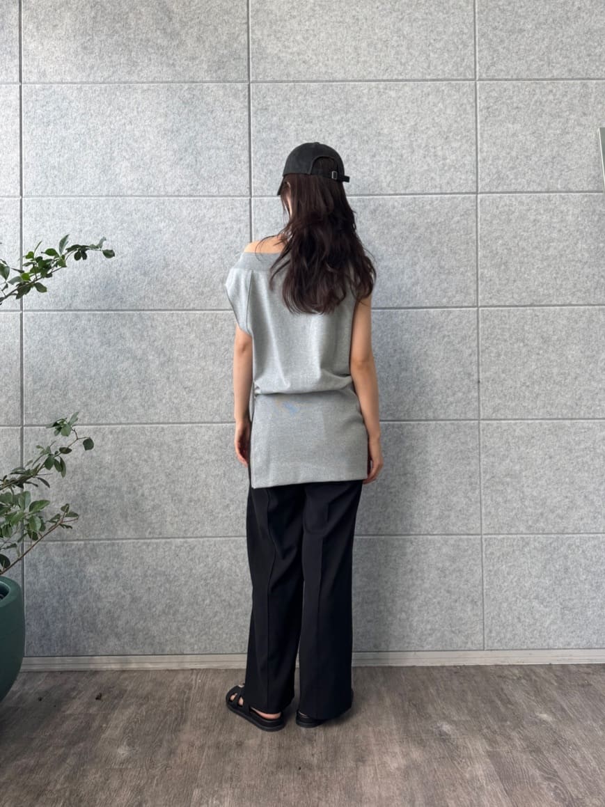uchi__yamaさんの「CODE A｜french twill easy trouser」を使ったコーディネート