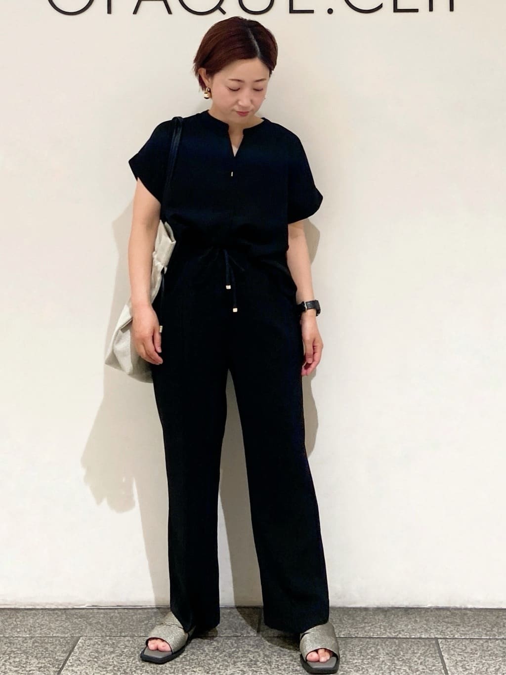 MIHOさんの「OPAQUE.CLIP｜【抗菌防臭加工/7cmヒール】ベーシックパンプス/通勤対応」を使ったコーディネート