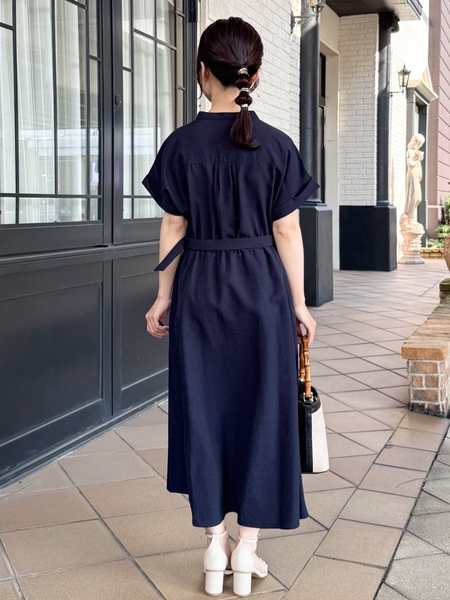 kozuさんの「index｜《7色展開／XS-LLサイズ》ビジューボタンクルーネックカーディガン【洗濯機洗い可】」を使ったコーディネート