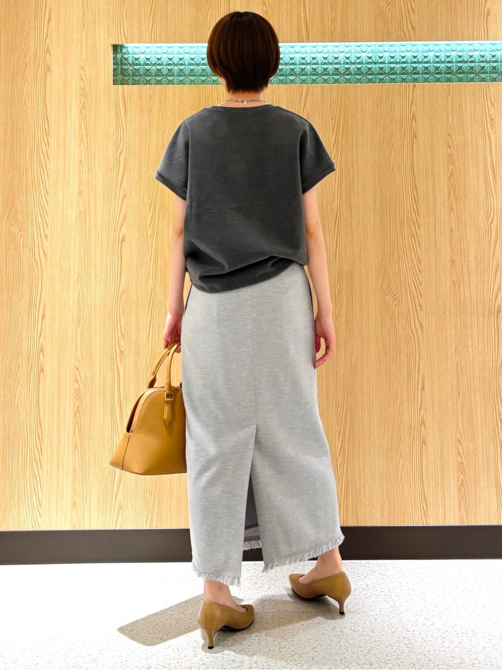mioさんの「UNTITLED｜【日本製・本革】Comfit Dresser Pumps（コンフィットドレッサーパンプス）」を使ったコーディネート