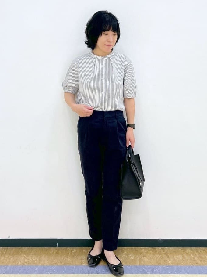 su.さんの「index｜【定番/6color】名品フラットバレエシューズ」を使ったコーディネート