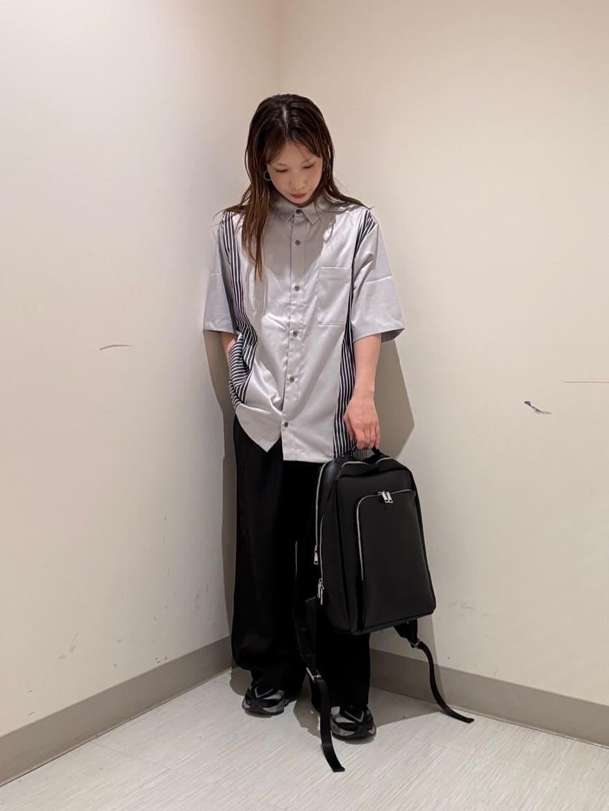 S.A.Oさんの「tk.TAKEO KIKUCHI｜◆ストライプスイッチシャツ」を使ったコーディネート