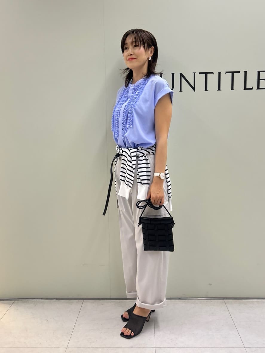 Mikiさんの「UNTITLED｜【トレンドアイテム】ソフトナローベルト」を使ったコーディネート