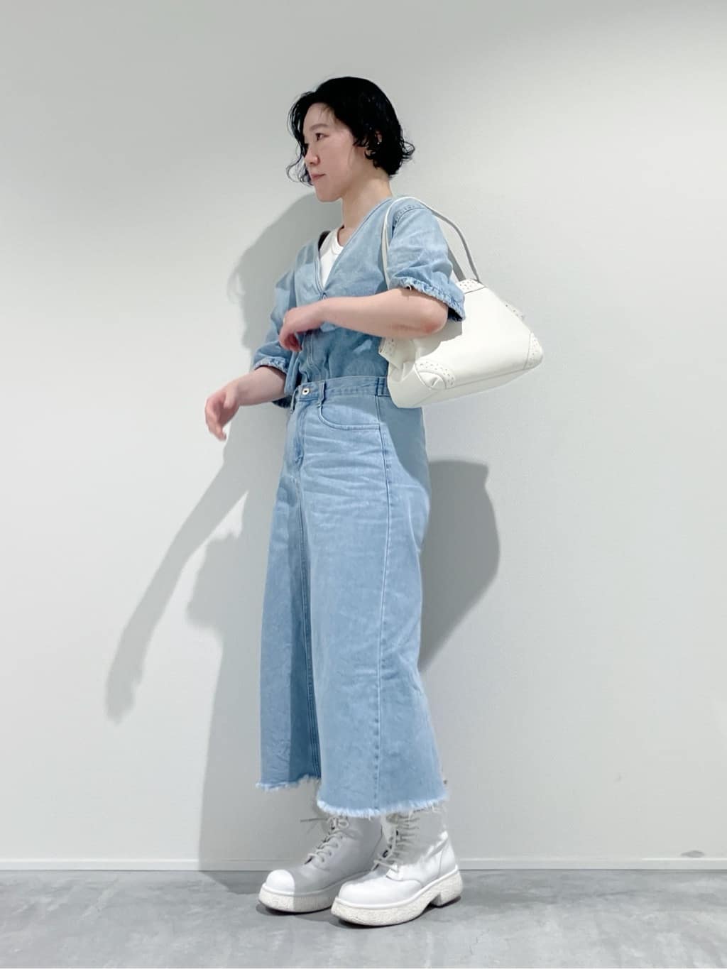 Cさんの「HIROKO HAYASHI｜VELENO（ヴェレーノ）ミニボストンバッグ」を使ったコーディネート