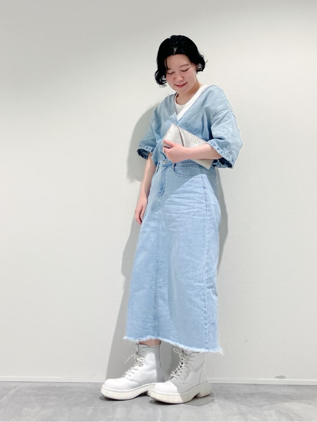 Cさんの「HIROKO HAYASHI｜DAMASCO（ダマスコ）チェーン付長財布」を使ったコーディネート