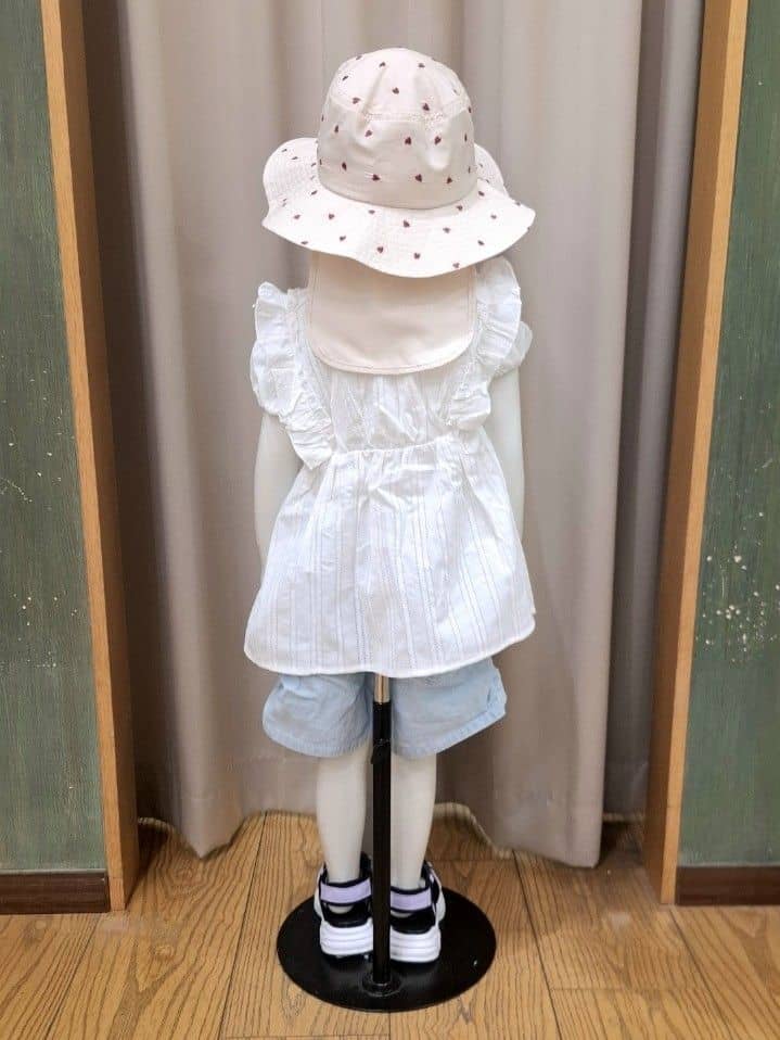 haruさんの「SHOO･LA･RUE｜【100-120cm】コットンフリルブラウス」を使ったコーディネート