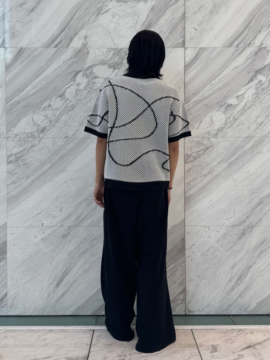 simさんの「tk.TAKEO KIKUCHI｜◆ラインアートニットポロ」を使ったコーディネート