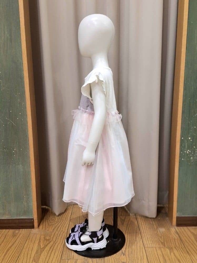 haruさんの「SHOO･LA･RUE｜【100-120cm】おんなのこの憧れ プリンセス風チュールドレス」を使ったコーディネート