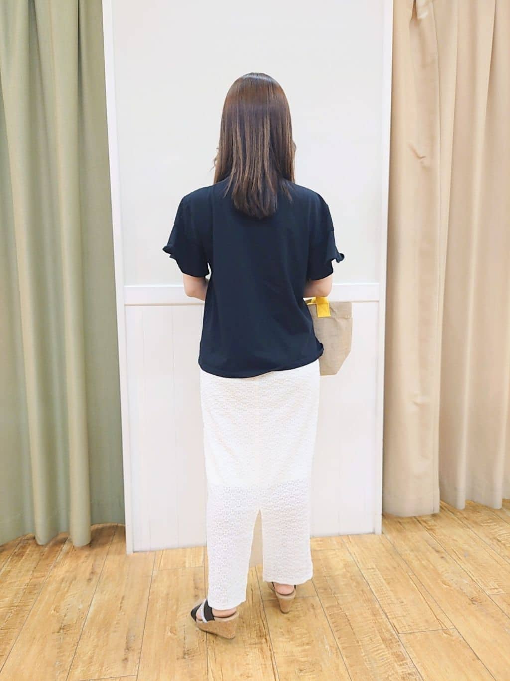 nao.さんの「SHOO･LA･RUE｜◆キラキラループマガールサンダル」を使ったコーディネート