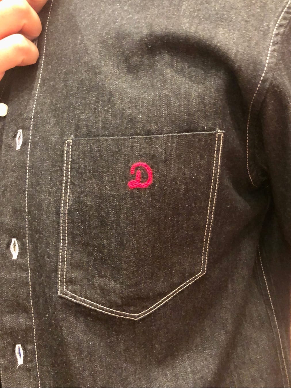 OKJさんの「DRESSTERIOR｜◆【セットアップ可】ライトデニム ハーフスリーブシャツ」を使ったコーディネート
