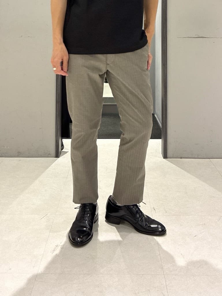 わいずみさんの「TAKEO KIKUCHI｜【抗菌防臭】COOL DOTS（R）ドビープリント ジャケット」を使ったコーディネート