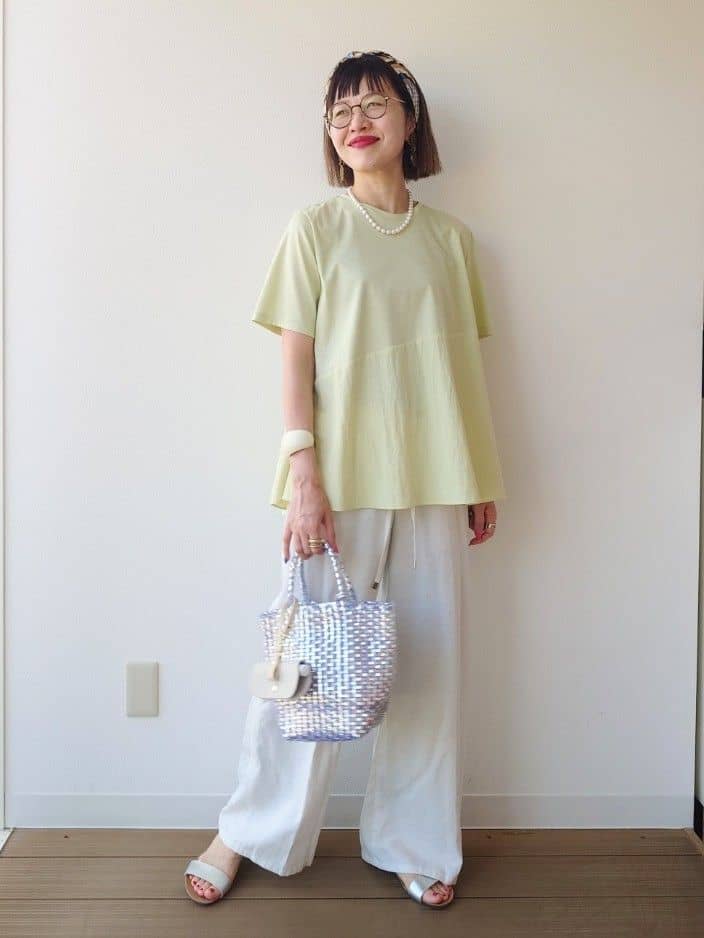 MUTSUKOさんの「UNTITLED｜【セレモニー】淡水パールショートネック」を使ったコーディネート
