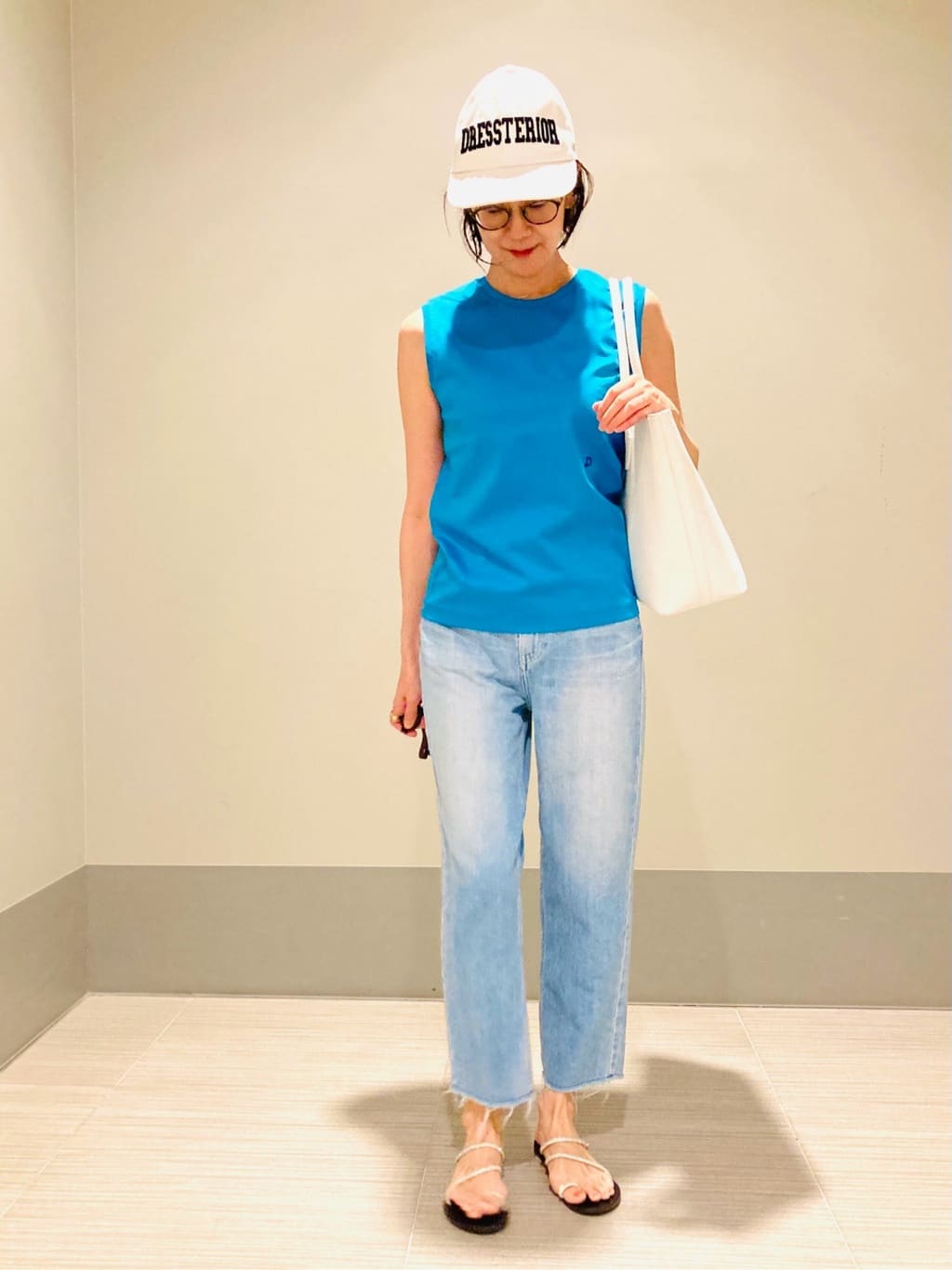 Furuさんの「DRESSTERIOR｜【Safari5月号掲載】DRESSTERIORロゴキャップ」を使ったコーディネート