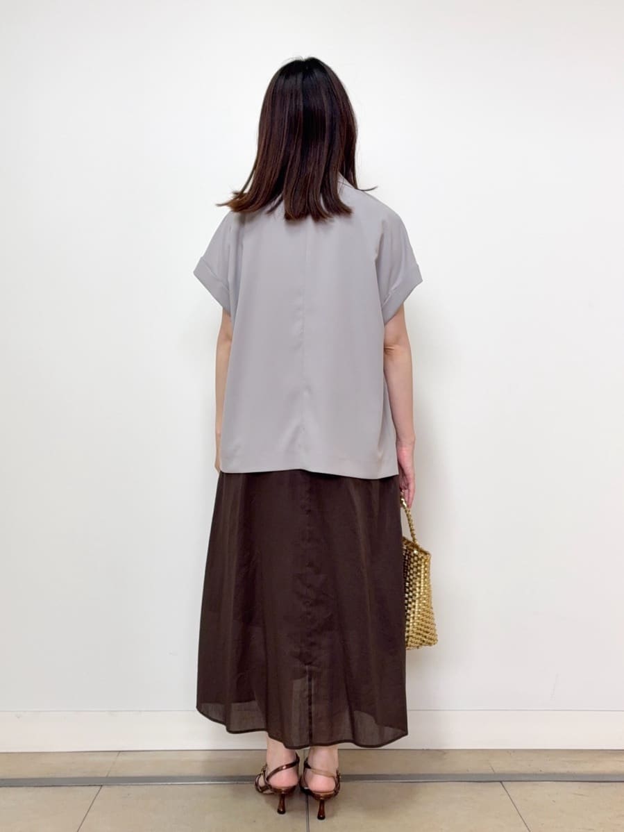 asamiさんの「UNTITLED｜メタリックメッシュトート」を使ったコーディネート