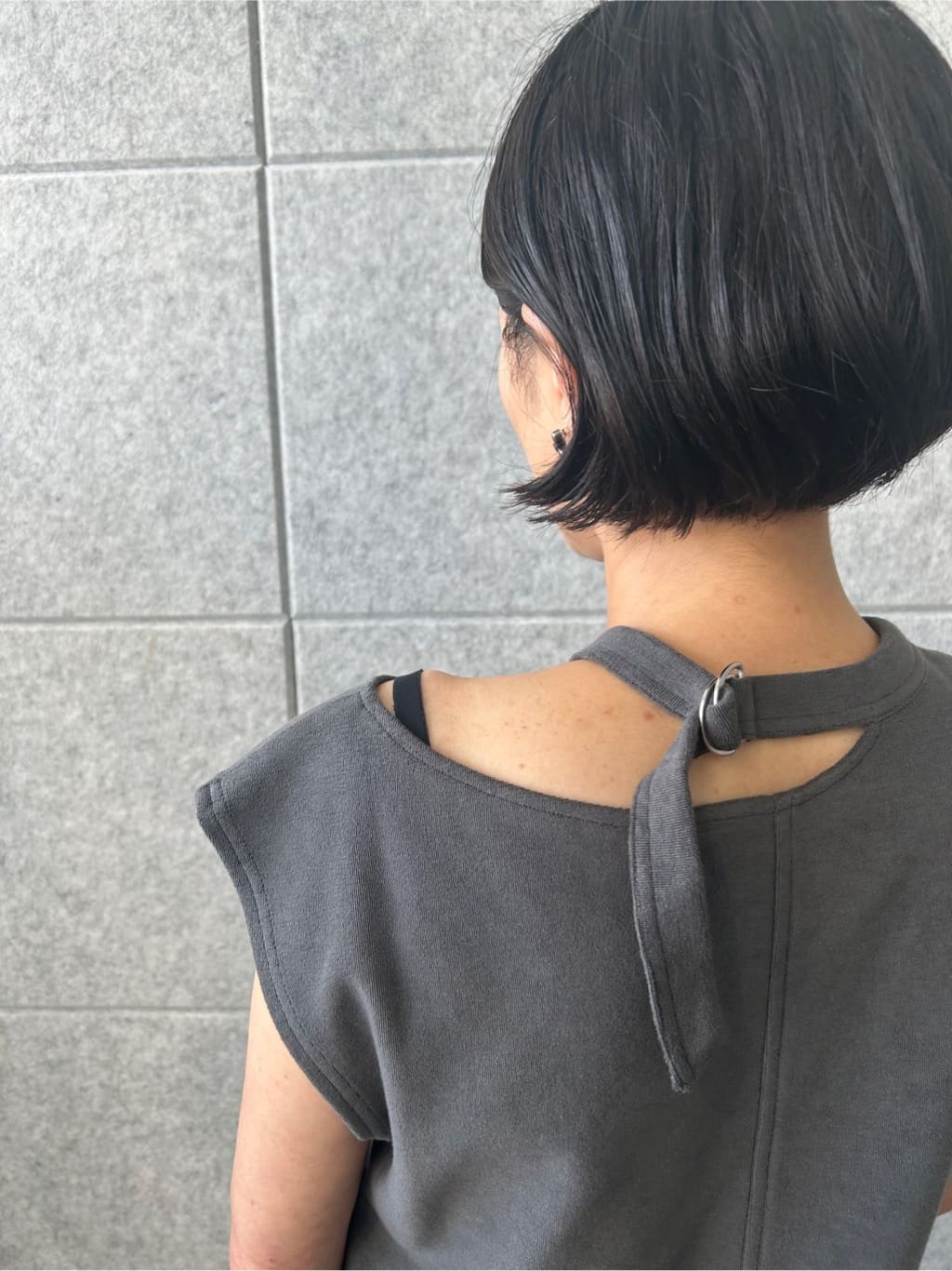 yukoさんの「CODE A｜pile cutout tee」を使ったコーディネート