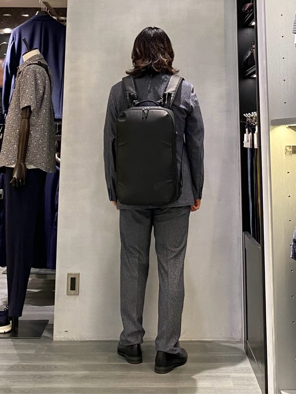 nishiさんの「TAKEO KIKUCHI｜【抗菌防臭／9色5サイズ展開】ハニカムメランジ ポロシャツ」を使ったコーディネート
