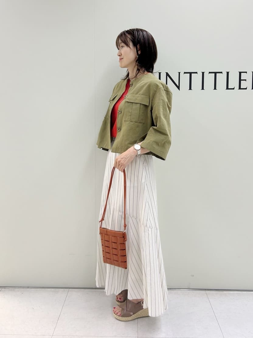 Mikiさんの「UNTITLED｜【ステンレス】ショートラリエット」を使ったコーディネート