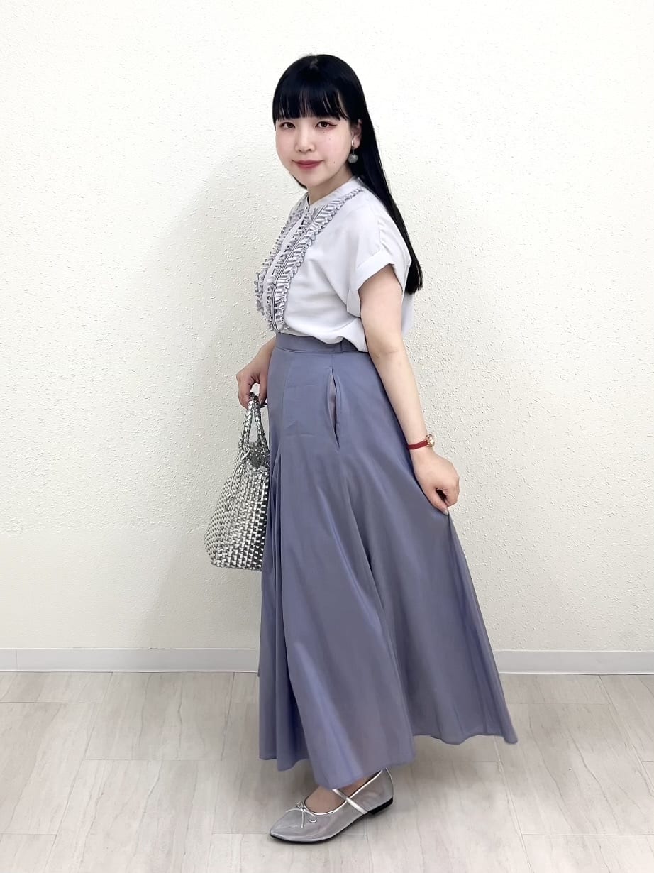 Mitsukiさんの「UNTITLED｜メタリックメッシュトート」を使ったコーディネート