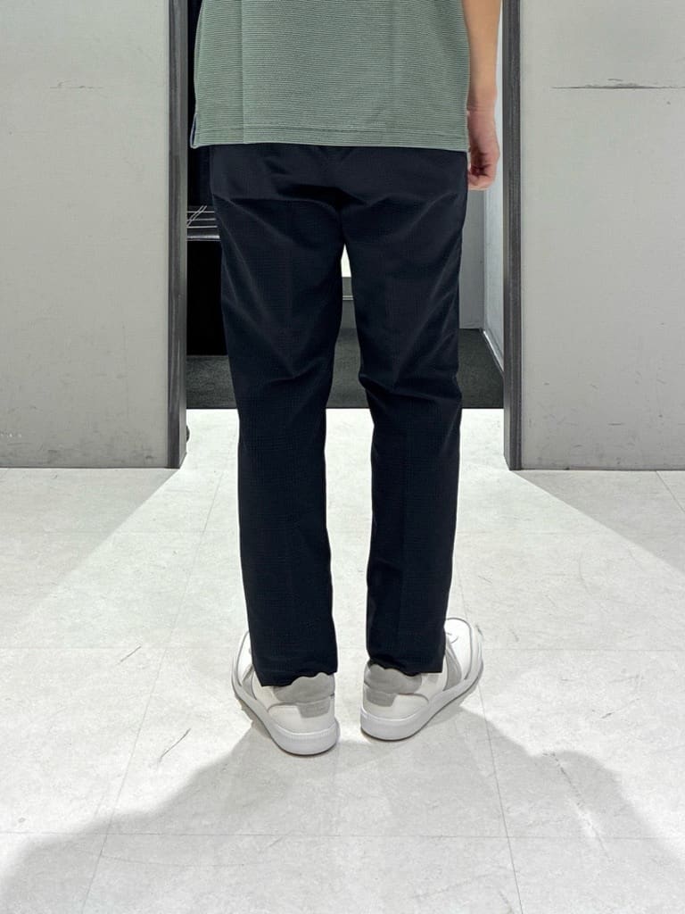 わいずみさんの「TAKEO KIKUCHI｜【抗菌防臭／9色5サイズ展開】ハニカムメランジ ポロシャツ」を使ったコーディネート