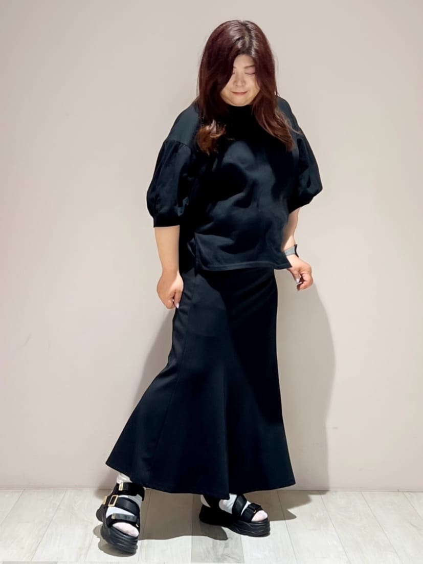 yumiさんの「ESPERANZA｜ゴールドバックルベルトスポサン」を使ったコーディネート